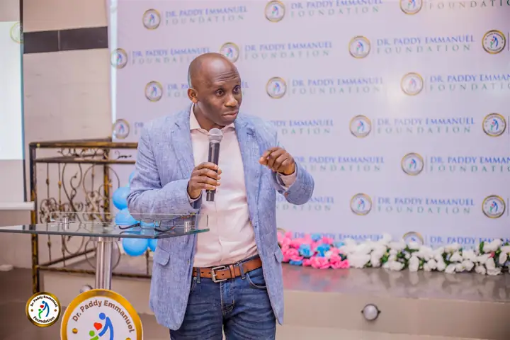 A speaker at the Advance lectern